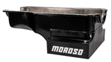 Moroso Ford 351W (w/Front Sump) Kicked Out Wet Sump 7qt 8in Steel Oil Pan - 20507