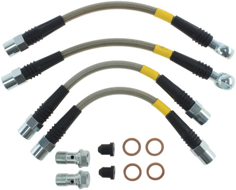 StopTech 98-05 VW Passat Rear Stainless Steel Brake Line Kit - 950.33513