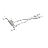 MagnaFlow Cat-Back SS 2.5in Dual Split Rear 4in Black Tip 11-16 Jeep Grand Cherokee 5.7L V8/3.6L V6 - 19216