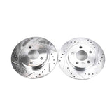 Power Stop 03-05 Buick Park Avenue Rear Evolution Drilled & Slotted Rotors - Pair - AR8264XPR