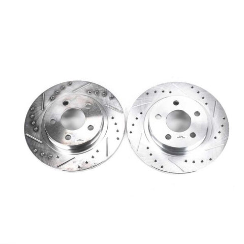 Power Stop 03-05 Buick Park Avenue Rear Evolution Drilled & Slotted Rotors - Pair - AR8264XPR