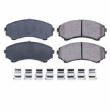 Power Stop 2002 Honda Passport Front Z17 Evolution Ceramic Brake Pads w/Hardware - 17-867