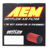 AEM 3.25 in DRY Flow Short Neck 9 in Element Filter - 21-2109DK