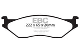 EBC 02-05 Ford Econoline E550 Yellowstuff Front Brake Pads - DP41653R