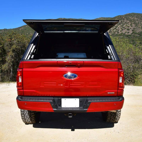 Westin 15-26 F-150 CC 5.5ft. Bed EXP Truck Cap - Black (Box 1 ONLY) - 16-14065A