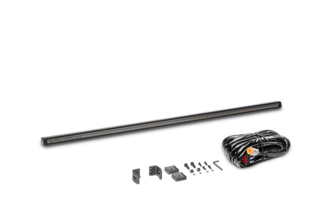 Go Rhino Xplor Flash Series Sgl Multi Function LED Light Bar (Track Mount) 30in. - Blk - 750003014CBS