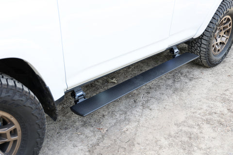 Go Rhino 14-24 Toyota 4Runner E1 Elec. Running Board Kit (Excl Limited, Nightshade Edit.+ TRD Sport) - 20442564PC