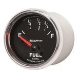AutoMeter Gauge Fuel Level 2-1/16in. 73 Ohm(e) to 10 Ohm(f) Elec Gs - 3815