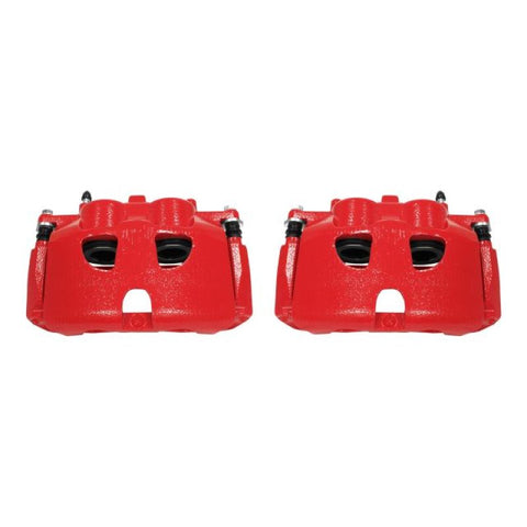 Power Stop 10-17 Ford Expedition Front Red Calipers w/Brackets - Pair - S5236