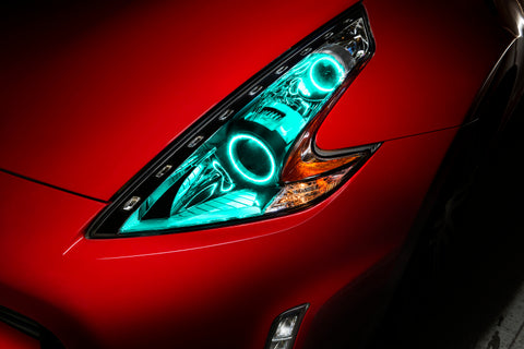 Oracle Nissan 370 Z 09-20 Dual Halo Kit - ColorSHIFT w/o Controller - 2380-334