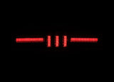 AlphaRex 21-24 Toyota GR86 / 21-24 Subaru BRZ NOVA-Series Prismatic LED Fourth Brake Light Blk Smoke - 220050