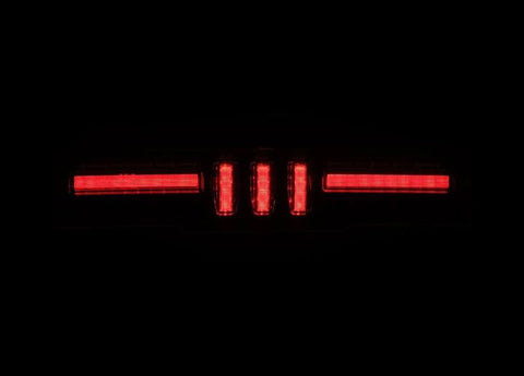 AlphaRex 21-24 Toyota GR86 / 21-24 Subaru BRZ NOVA-Series Prismatic LED Fourth Brake Light Blk Smoke - 220050
