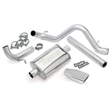 Banks Power 12-15 Jeep 3.6L Wrangler (All) - 4dr Monster Exh Sys - SS Single Exh w/ Chrome Tip - 51343