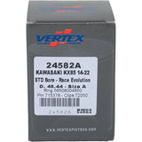 Vertex Piston 14-24 Kawasaki KX 85 85cc Cast Race Evolution Piston Kit - 24582A
