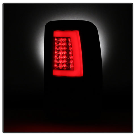 Spyder 00-06 GMC Yukon/Yukon XL V2 Light Bar LED Tail Lights - Blk Smoke (ALT-YD-CD00V2-LBLED-BSM) - 5084156