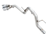 AWE Tuning 0FG 21+ Ford F150 Dual Side Exit Cat-Back Exhaust- 4.5in Chrome Silver Tips - 3015-22067