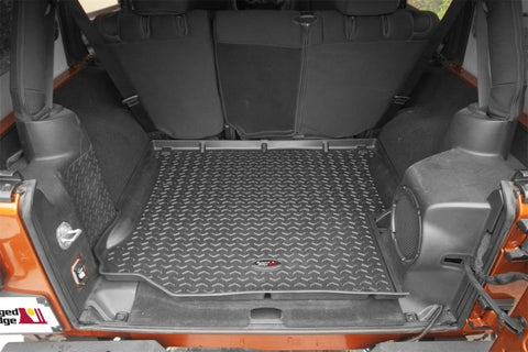 Rugged Ridge Floor Liner Cargo Black 2007-2018 Jeep Wrangler Unlimited JK 4 Dr - 12975.03
