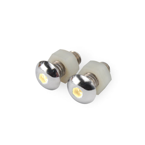 DEI LED Lighted Button Head Bolts Universal Accent Lighting - 2-pack - White - 30303