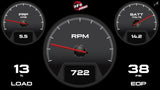 aFe AGD Advanced Gauge Display Digital 5.5in Monitor 08-18 Dodge/RAM/Ford/GM Diesel Trucks - 77-91001
