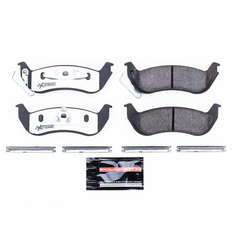 Power Stop 03-11 Ford Crown Victoria Rear Z26 Extreme Street Brake Pads w/Hardware - Z26-932