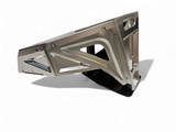 Elektric Offroad 2022-2025 Polaris Rzr Pro R/ Pro S/Turbo R Billet Front Winch Bumper Anodized Clear - FWB610031