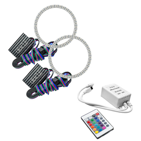 Oracle Dodge Charger 11-14 Projector Halo Kit - ColorSHIFT w/ Simple Controller - 2294-504