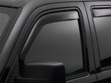 WeatherTech 2016+ Kia Optima Front Side Window Deflectors - Dark Smoke - 80830