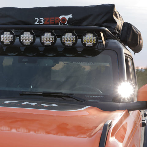 ARB Nacho 5.75in Offroad TM5 Racer LED Light Set - TM532