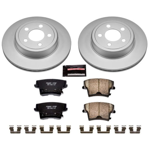 Power Stop 05-19 Chrysler 300 Rear Z17 Evolution Geomet Coated Brake Kit - CRK1720