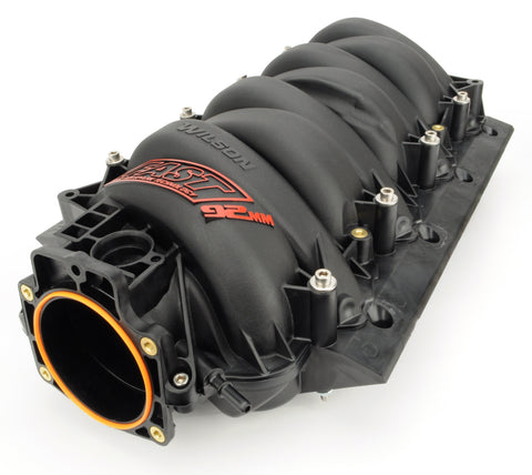 FAST LSX Manifold 92MM Inlet - Black - 54039B