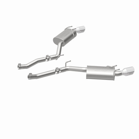MagnaFlow Axle-Back Stainless Dual Split 4in Polished Tips 10-15 Chevrolet Camaro Convert. 3.6L V6 - 15354