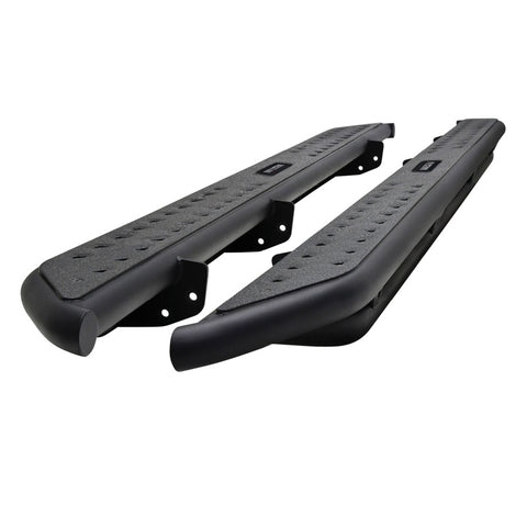 Westin 14-18 Chevrolet/GMC Silv/Seirra 1500 Double Cab Outlaw Nerf Step Bars - Textured Black - 58-53715