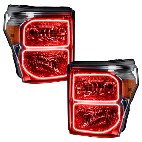Oracle 11-16 Ford F250/350 LED HL - ColorSHIFT w/ 2.0 Controller - 8158-333