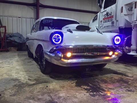 Oracle Pre-Installed Lights 7 IN. Sealed Beam - ColorSHIFT Halo - 6905-333