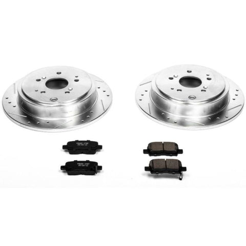 Power Stop 01-06 Acura MDX Rear Z23 Evolution Sport Brake Kit - K2382