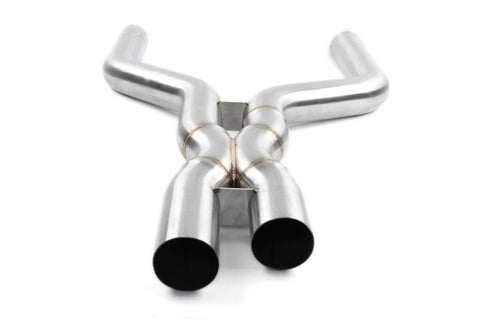 Dinan 24-26 BMW X5 M LCI/X6 M LCI (F95/F96) High Flow X-Pipe Exhaust - 3.25in - Stainless Steel - D660-0103