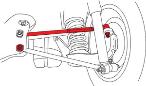SPC Performance Santa Fe Adj. Rear Arm - 67495