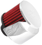 K&N 1in Flange L x 3in OD x 2.5in Height Clamp On Crankcase Vent Filter - 62-1516