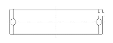 ACL Audi RS3 2480cc 5 Cyl. Turbo (EA855 EVO) RACE Series Main Bearings - STD Size (Extra Oil Clrnc) - 6M5587HX-STD