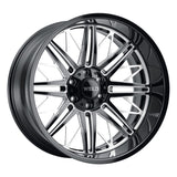 Weld Off-Road W145 22X12 Cascade 8X165.1 ET-44 BS4.75 Gloss Black MIL 125.1 - W14522082475