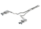 Ford Racing 2024 Mustang 5.0L Sport Non-Active Cat-Back Exhaust w/Valance - Chrome Tip - M-5200-M5SCV