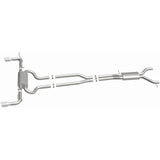 MagnaFlow 07 Audi Q7 V8 4.2L Dual Split Rear Exit Stainless Cat-Back Perf Exhaust - 15085