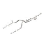 MagnaFlow Stainless Cat-Back Exhaust 2015 Chevy Silverado 2500HD 6.0L Dual Split Rear Exit 4in - 19027