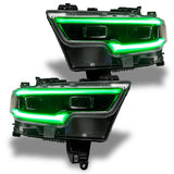 Oracle 19-21 RAM 1500 Projector LED Headlight DRL Kit - RGBW+A w/ RF Controller - 1448-330