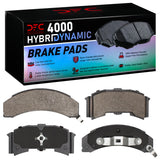 DFC 84-87 Pontiac Fiero Front 4000 Hybridynamic Brake Pads - 4000-0261-00
