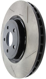 StopTech 12-18 Jeep Grand Cherokee SRT8 (380mm Front Disc) Front Left Slotted Sport Brake Rotor - 126.58010SL