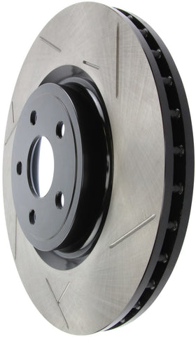 StopTech 12-18 Jeep Grand Cherokee SRT8 (380mm Front Disc) Front Left Slotted Sport Brake Rotor - 126.58010SL