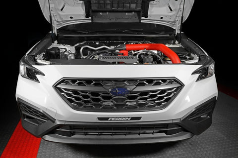 PERRIN 22-26 Subaru WRX Front Mount Intercooler Kit (Red Tubes & Black Core) - PSP-ITR-441BK/RD