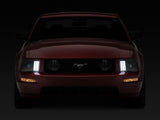 Raxiom 05-09 Ford Mustang w/ Halogen Prjctor Headlights- Black Housing (Clear Lens) (No GT500 ) - 415794