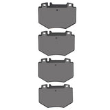 R1 01-03 Mercedes-Benz S600 Front Track/Street Brake Pads - 2000-0985-00